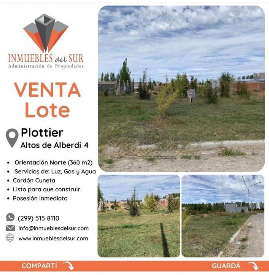 Lote en venta