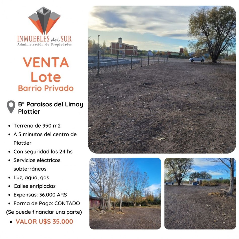 Lote en barrio privado - Plottier