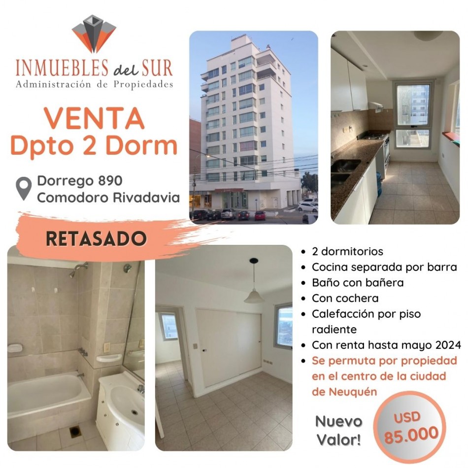 Departamento 2 Dormitorios - Comodoro Rivadavia