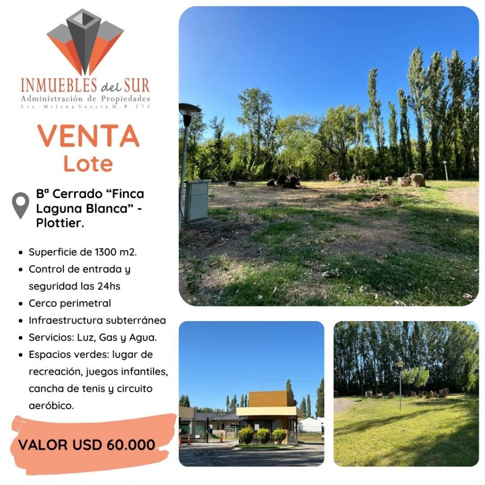 Venta Lote en Barrio Cerrado - Plottier