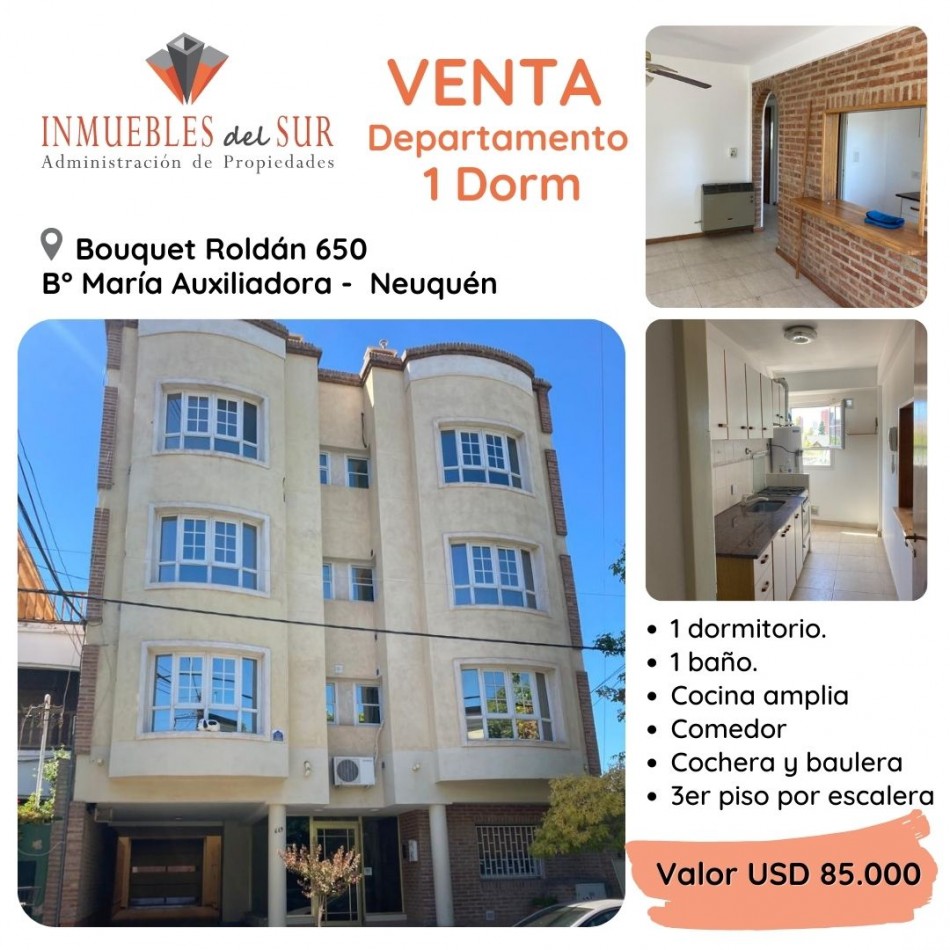 Departamento 1 dormitorio en Neuquen