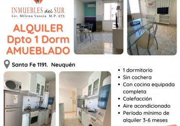 Departamento Amueblado en Neuquen